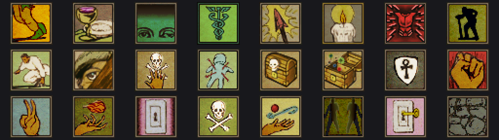 Colored Spell Icons (Style 1) preview