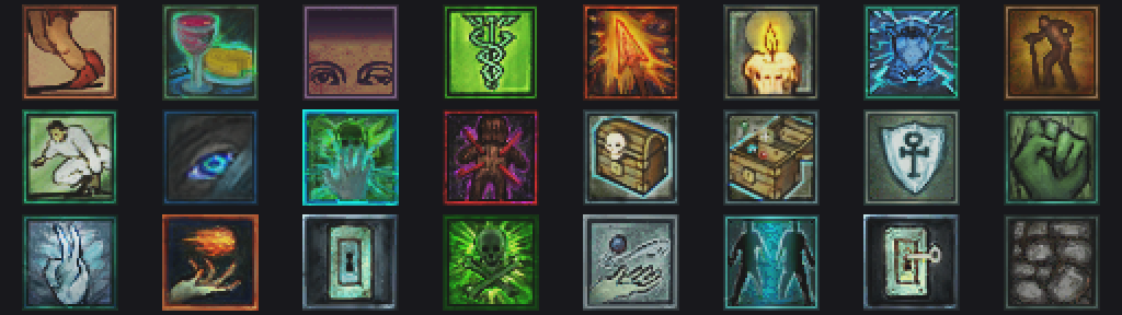 Colored Spell Icons (Style 2) preview